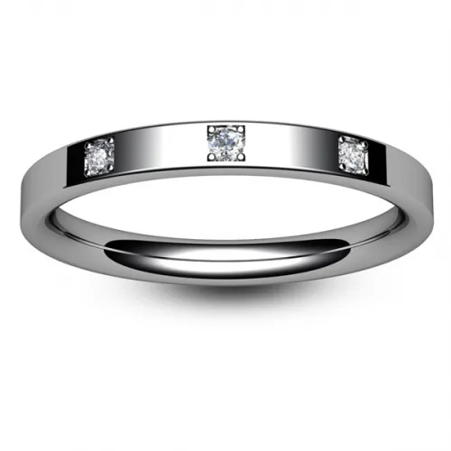 Diamond Wedding Bands - All Metals (TCW5325BW)